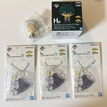 올포원 쵸코놋코 피규어(E상) 아크릴 참(I상) 세트