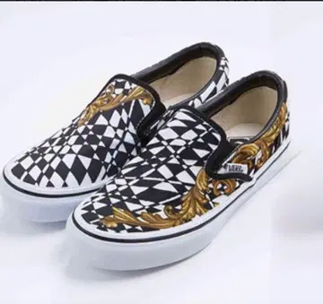 하마사키 아유미 x VANS 콜라보 슬립온 블랙 컬러 26cm 반스