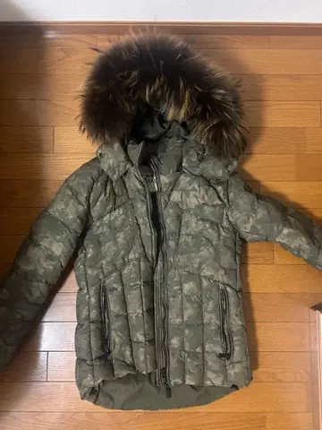 TATRAS 카모플라쥬 다운 자켓 퍼 포함