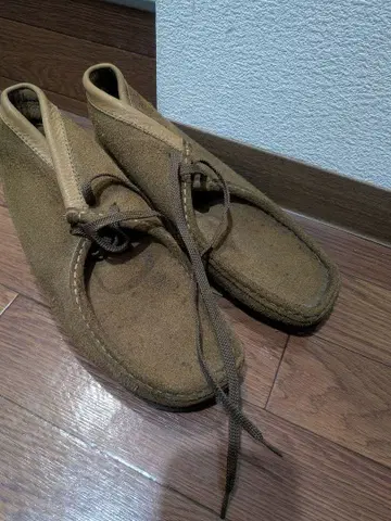 브라운 스웨이드 모카신