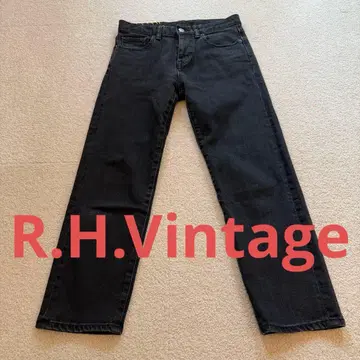 론 헤르만 R.H.Vintage 블랙 데님 23 일본제