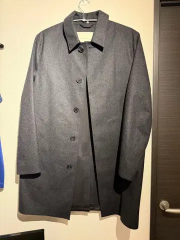 MACKINTOSH 고무 코팅 스텐카라 코트 발마칸 코트