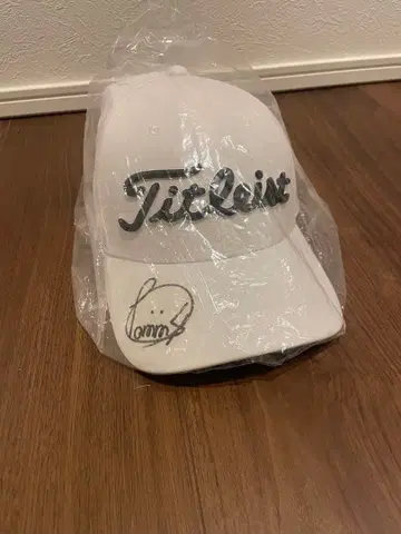 Titleist 사인 포함 캡 S/M 화이트