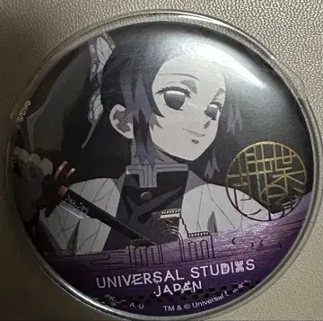 귀멸의 칼날 캔뱃지 유니버셜 스튜디오 재팬 코쵸우 시노부