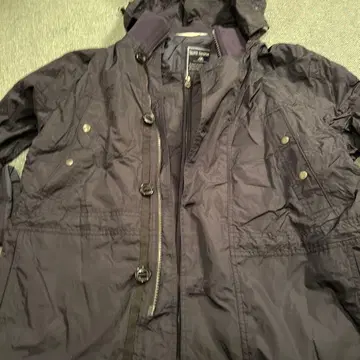 TRAVEL EQUIPMENT 네이비 나일론 자켓