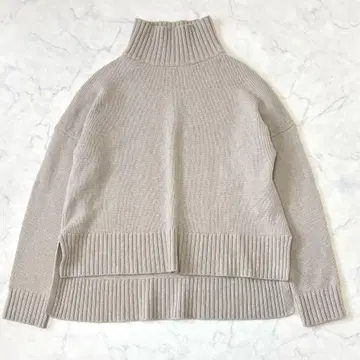 두지엠 클라세 하이넥 니트 캐시미어 혼방 그레이지 tm8