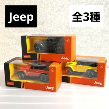 [전 3종 컴프] 미개봉 새상품 Jeep 미니카 자동차 완구 지프 선물