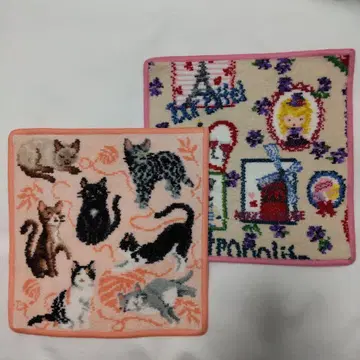 [ 새상품, 미사용 ] FEILER 타월 손수건 2장