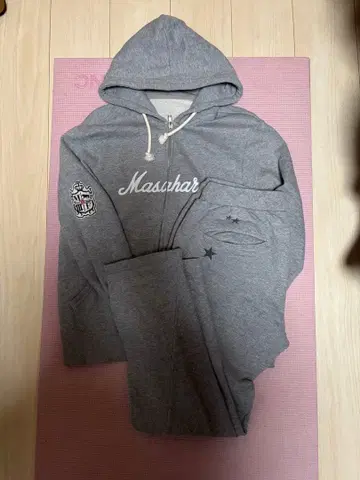 후쿠야마 마사히로 상하의 맨투맨 사이즈 M 그레이