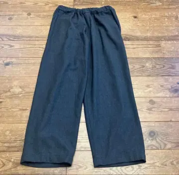 미즈이로 인드 깔끔 팬츠 그레이