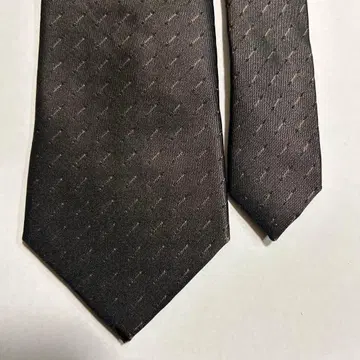 실크제 다크 그레이 넥타이