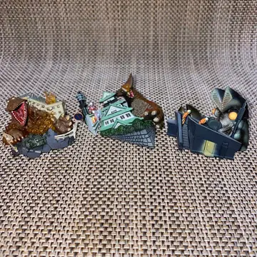 울트라맨 시리즈 괴수 피규어 3체 세트