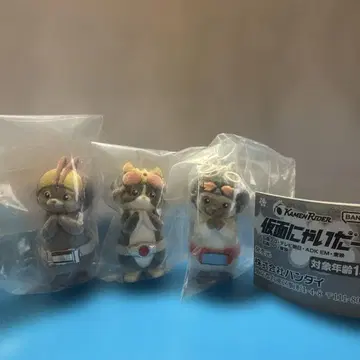 가면냐이더 그 3 피규어 3체 세트