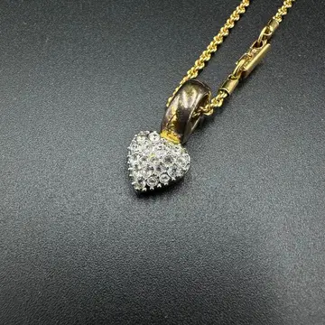 스와로브스키 목걸이 골드 하트 큐빅 21