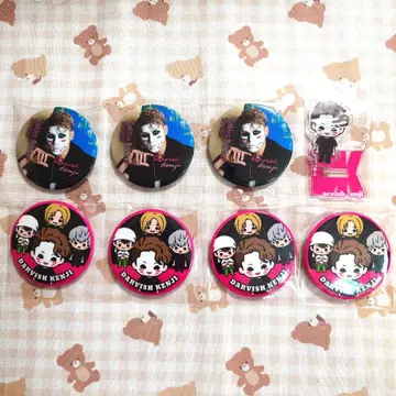 골든 폭격기 타루히메 켄지 파이널 가챠 캔 배지 아크릴 스탠드 스티커