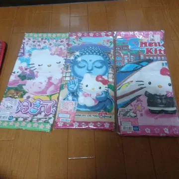 헬로키티 타월 3개 세트