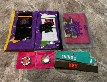 KEYLAND 굿즈 + SHINee 네임택 묶음 판매