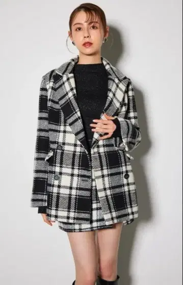 rienda 더블 브레스트 테일러드 자켓