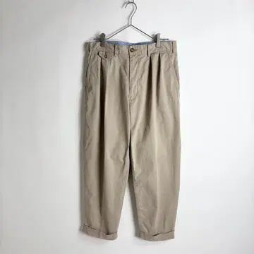 21SS BEAMS PLUS 2Pleats Tapered Twill M