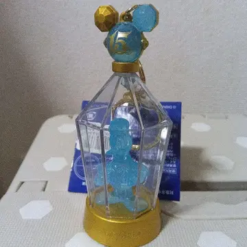 파란 아크릴 캐릭터 키링