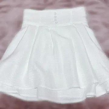 evelyn 트위드 더블 플레어 스커트