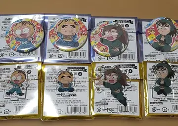 닌타마 란타로 체험전 지역 한정 캔뱃지 & 아크릴 스탠드 ABOX 세트