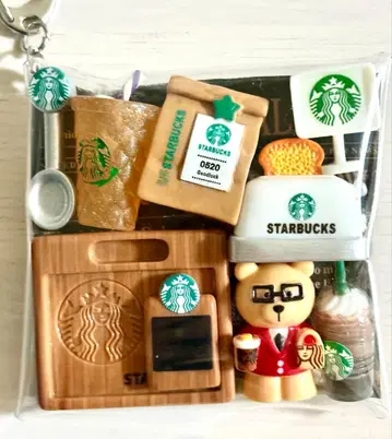 가챠 채움 파우치 카페풍 데코레이션 부품 데코 부품