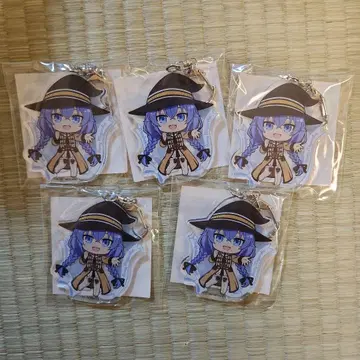 무직전생 제비뽑기당 록시 아크릴 키링 보통 의류 5개