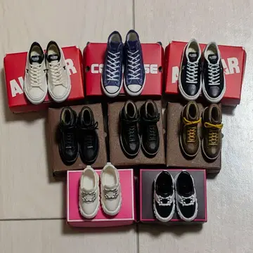 미니어처 신발 묶음 판매 Converse Danner 리카짱
