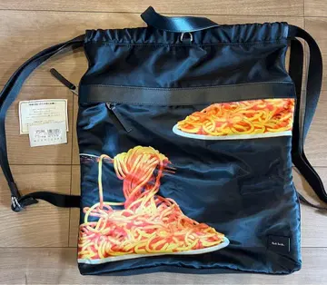 폴스미스 50주년 한정판 나폴리탄 스파게티 파스타 백팩