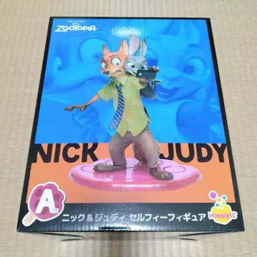 [ 미개봉 ] 주토피아 닉&주디 피규어 해피 복권 A상