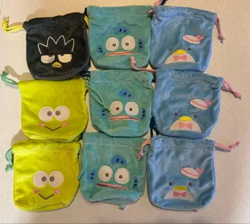 낱개 판매 가능 산리오 하피단바이 복슬복슬 페이스 복조리