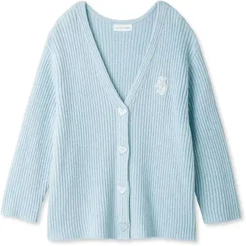 SNIDEL HOME MilkySmooth 엠블럼 가디건