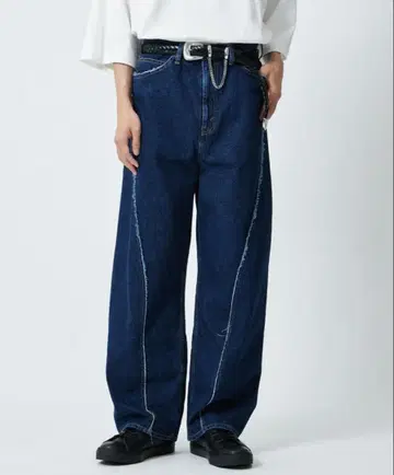jieda used loose fit jeans