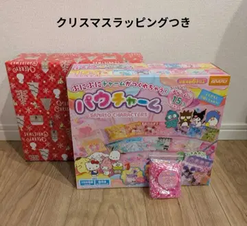 파우 참 산리오 캐릭터즈 크리스마스 랩핑 포함