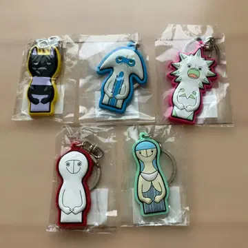 요네즈켄시 14 귀가의 모임 크랭키 키링 컴플리트 세트