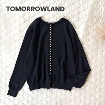 [ 새상품급 ] 투모로우랜드 울 폴리에스테르 펄 콤비 2-way 풀오버