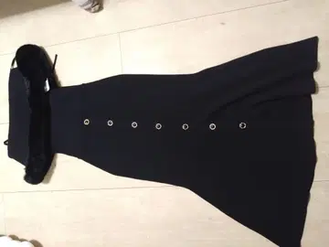 rienda 오프숄더 니트 원피스