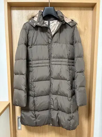 애프터눈 티 브라운 다운 자켓 마마 코트