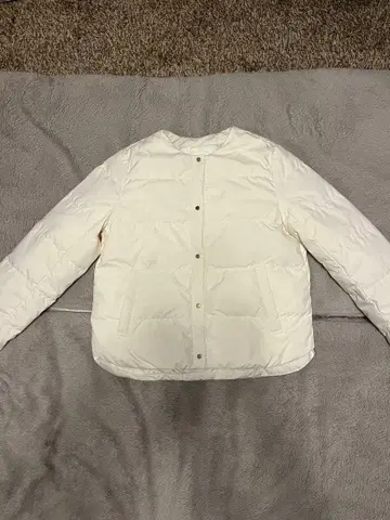 OPAQUE.CLIP MULARD DOWN 화이트 다운 자켓