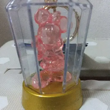 핑크색 캐릭터 아크릴 키링