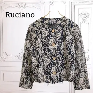 [ Ruciano ] 자켓/겉옷 [ F ] 네이비 레이스 시스루 고급
