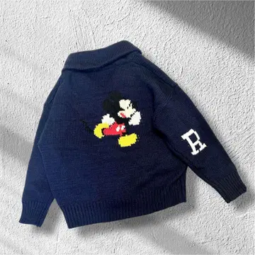 로데오 크라운즈 미키 네이비 가디건 카우친 프리