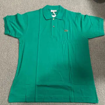 LACOSTE 그린 피케 셔츠 L