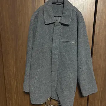 Eddie Bauer 캐시미어 혼방 울 코트 다크 그레이