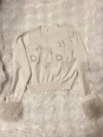 DARICH 로고 펄 니트탑