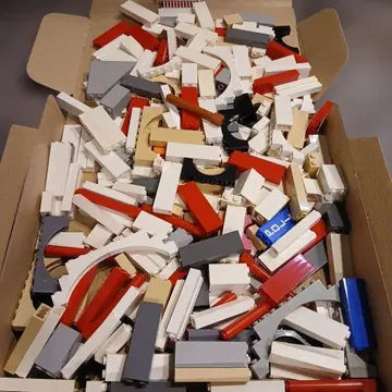 4 LEGO 기둥 부품 묶음 판매