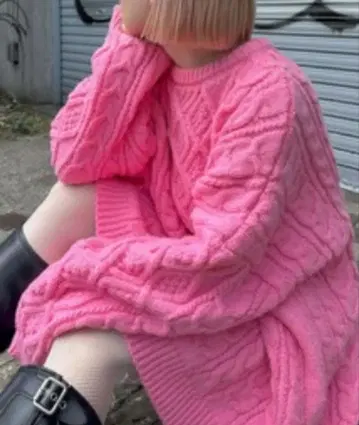 몬스터 케이블 니트 풀오버