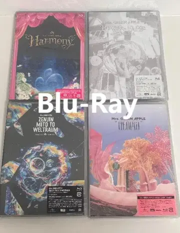 Mrs. GREEN APPLE 일반ver Blu-Ray 4작품