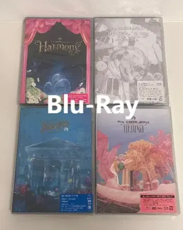 Mrs.GREEN APPLE 일반ver Blu-Ray 4작품